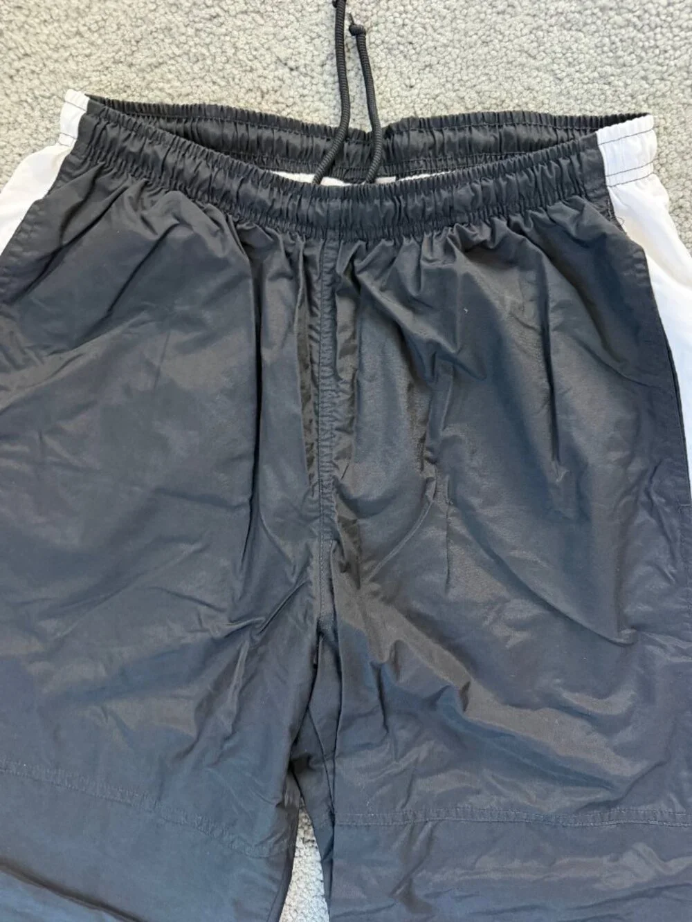 Vintage Y2K Nike Silver Tag Nylon Cargo Track Pants L - LIKE NEW Condition!